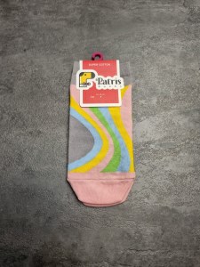 جوراب مچی PATRIS طرح دونات هفت رنگ