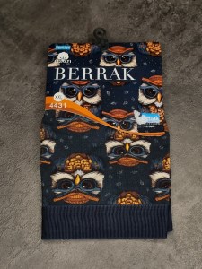 شورت نیم پا وارداتیBERRAK اورجینال طرح دار سایز 2XL کد 14673