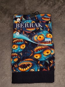شورت نیم پا وارداتیBERRAK اورجینال طرح دار سایز 3XL کد 14679