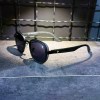 عینک برند RAY BAN فریم مشکی متالیک / شیشه دودی کد RB3674