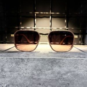 عینک برند MARC JACOBS فریم قهوه ای / شیشه قهوه ای کد 2732
