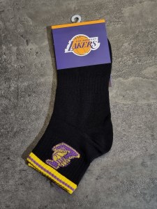 جوراب نیم ساق LAKERS رنگ مشکی