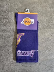 جوراب ساق بلند LAKERS رنگ بفش