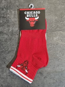 جوراب نیم ساق BULLS رنگ قرمز