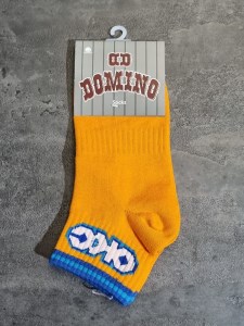 جوراب نیم ساق DOMINO رنگ نارنجی
