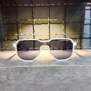 عینک برند ARMANI فریم شیشه ای / شیشه دودی کد MJ 219