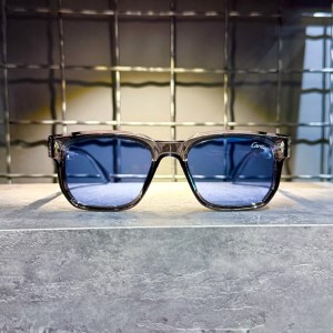 عینک برند CARTIER فریم دودی / شیشه آبی کد MZ62004