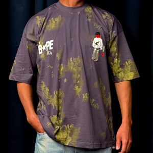 تیشرت اسپیندل طرح AAPE کد 16387
