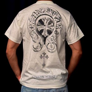 تیشرت اسپیندل طرح CHROME HEARTS کد 16391