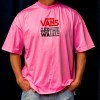 تیشرت اسپیندل طرح VANS کد 16494 رنگ صورتی سایز 3XL