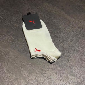 جوراب مچی برند PUMA طرح بیسیک رنگ سفید کد 17069