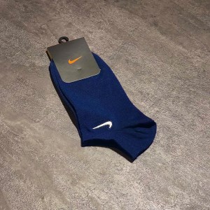 جوراب مچی برند NIKE طرح بیسیک رنگ سورمه ای کد 17085