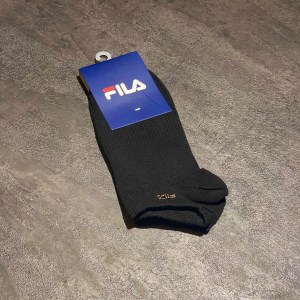 جوراب مچی برند FILA طرح بیسیک رنگ مشکی کد 17098