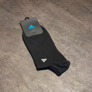 جوراب مچی برند ADIDAS طرح بیسیک رنگ مشکی کد 17099