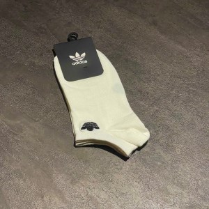 جوراب مچی برند ADIDAS طرح بیسیک رنگ سفید کد 17106