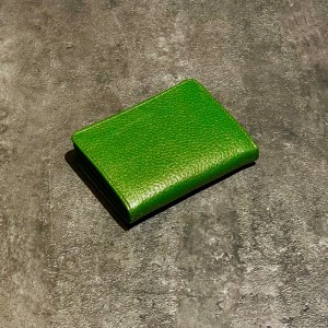 کیف کارت چرم طبیعی مدل فلوتر رنگ سبز کد 17400