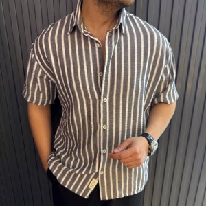 پیراهن GIESTO راه راه پری کد 17994