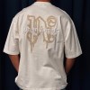 تیشرت باکسی طرح PALM ANGELS کد 18383 رنگ سفید سایز 2XL