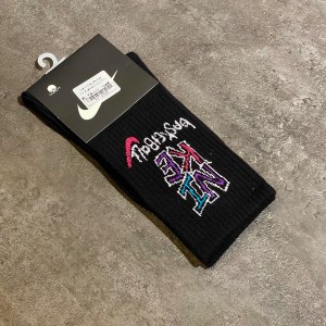 جوراب ساقدار برند NIKE طرح BASKETBALL رنگ مشکی کد 19080