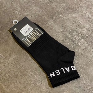 جوراب نیم ساق برند DOMINO طرح BALENCIAGA رنگ مشکی کد 19090