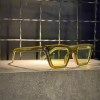عینک GUCCI فریم کائوچویی زیتونی / شیشه سبز کد ZN3800