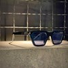 عینک GUCCI فریم کائوچویی مشکی / شیشه دودی کد ZN3800