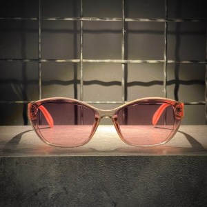 عینک LOUIS VUITTON فریم کائوچویی صورتی / شیشه گلبه ای کد D2885