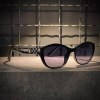 عینک LOUIS VUITTON فریم کائوچویی مشکی / شیشه دودی کد D2885