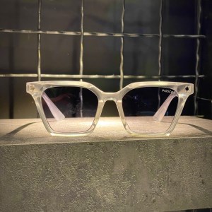 عینک MOSCOT فریم کائوچویی سفید / شیشه سبز لایت کد 6257