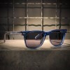 عینک MOSCOT فریم کائوچویی سورمه ای / شیشه دودی کد P26009