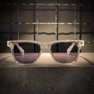 عینک MOSCOT فریم کائوچویی سفید / شیشه دودی کد P26009