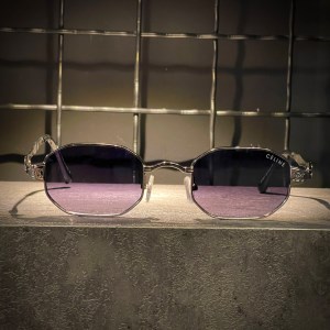 عینک CELINE فریم فلزی سیلور / شیشه دودی کد C531 عینک CELINE فریم فلزی سیلور / شیشه دودی کد C531