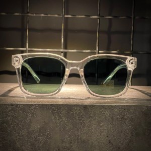 عینک CARTIER فریم کائوچویی سفید / شیشه سبز کد ZJ1006