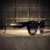 عینک PRADA فریم کائوچویی مشکی / شیشه دودی کد 3972
