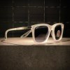 عینک RAYBAN P فریم کائوچویی سفید / شیشه دودی کد RB7222-M