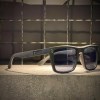 عینک GUCCI فریم کائوچویی مشکی مات / شیشه دودی کد GG3700/S