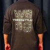 تیشرت وارداتی برند FASHION طرح THREE&YYLAB کد 19967 رنگ مشکی سایز L