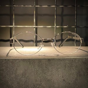 عینک SAINT LAURENT فریم فلزی سیلور / شیشه سفید کد 9198