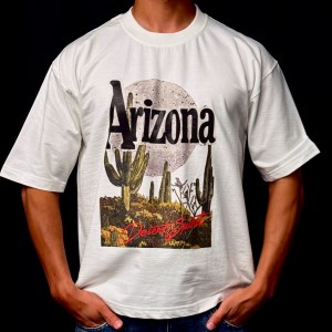 تیشرت باکسی طرح ARIZONA