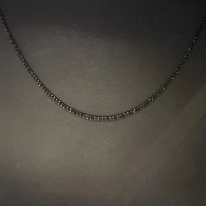زنجیر استیل سنگاپوری رنگ مشکی