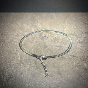 دستبند استیل پوست ماری سیلور
