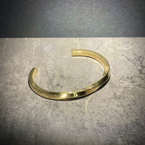 دستبند استیل خلخال رنگ گلد